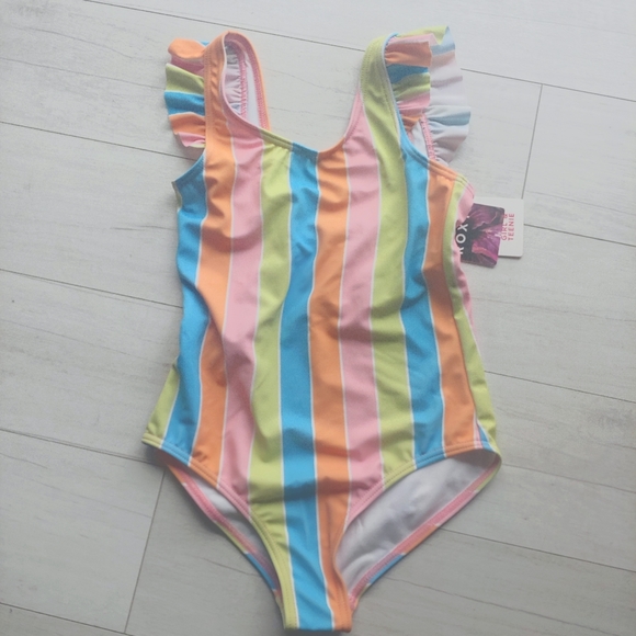 ROXY NEW Colors of the Sun One Piece Swimsuit - Picture 2 of 9